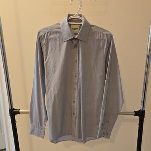 Ben Sherman Men's Light Gray Dress Shirt